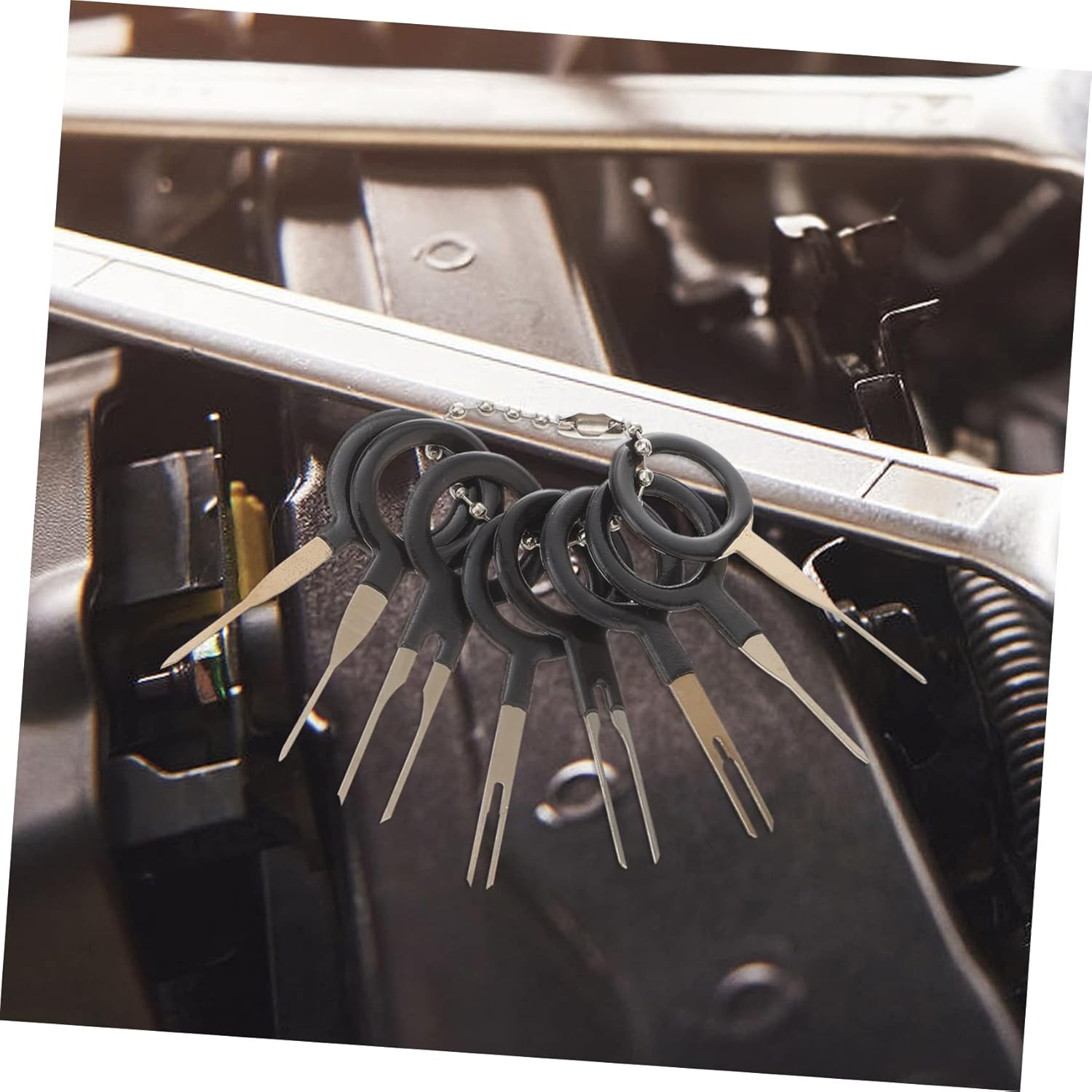 TINEASUR 73Pcs Automotive Terminal Removal Kit Pin Extractor Tool Set for Electrical Wire Harness Connector Repair