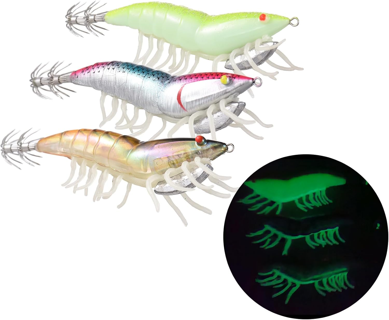 Namolit Hybrid Shrimp EGI Lure 115Mm/20G for Fishing Squid Jigs Cuttlefish Wobbler Leurre Octopus Calamar Hard Lure Tackle image number 5