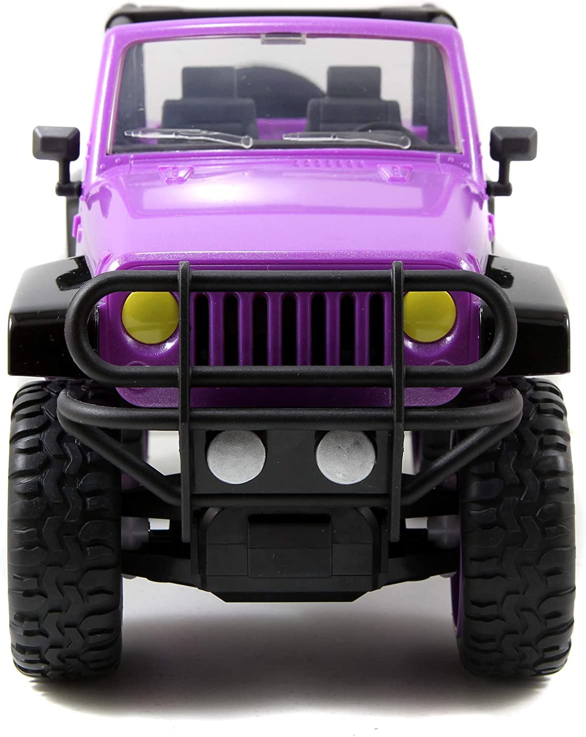 Jada Toys GIRLMAZING Big Foot Jeep R/C Vehicle (1:16 Scale), Purple image number 6