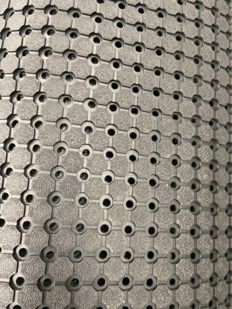 UTE Mats - Super Heavy Duty Vented Perforated Rubber - 10Mm Thick & 1830 Wide, 2.4M Long X 1.83M Wide image number 2