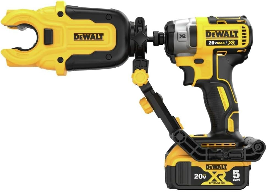 DEWALT IMPACT CONNECT Copper Pipe Cutter, Impact Driver Attachment, Tubing Cutter (DWACPRIR) image number 2