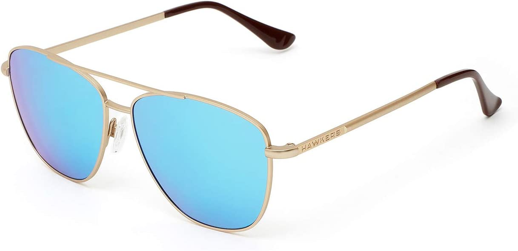 HAWKERS Sunglasses for Men and Women - Protection UV400 - LAX Model - Aviator Sunglasses