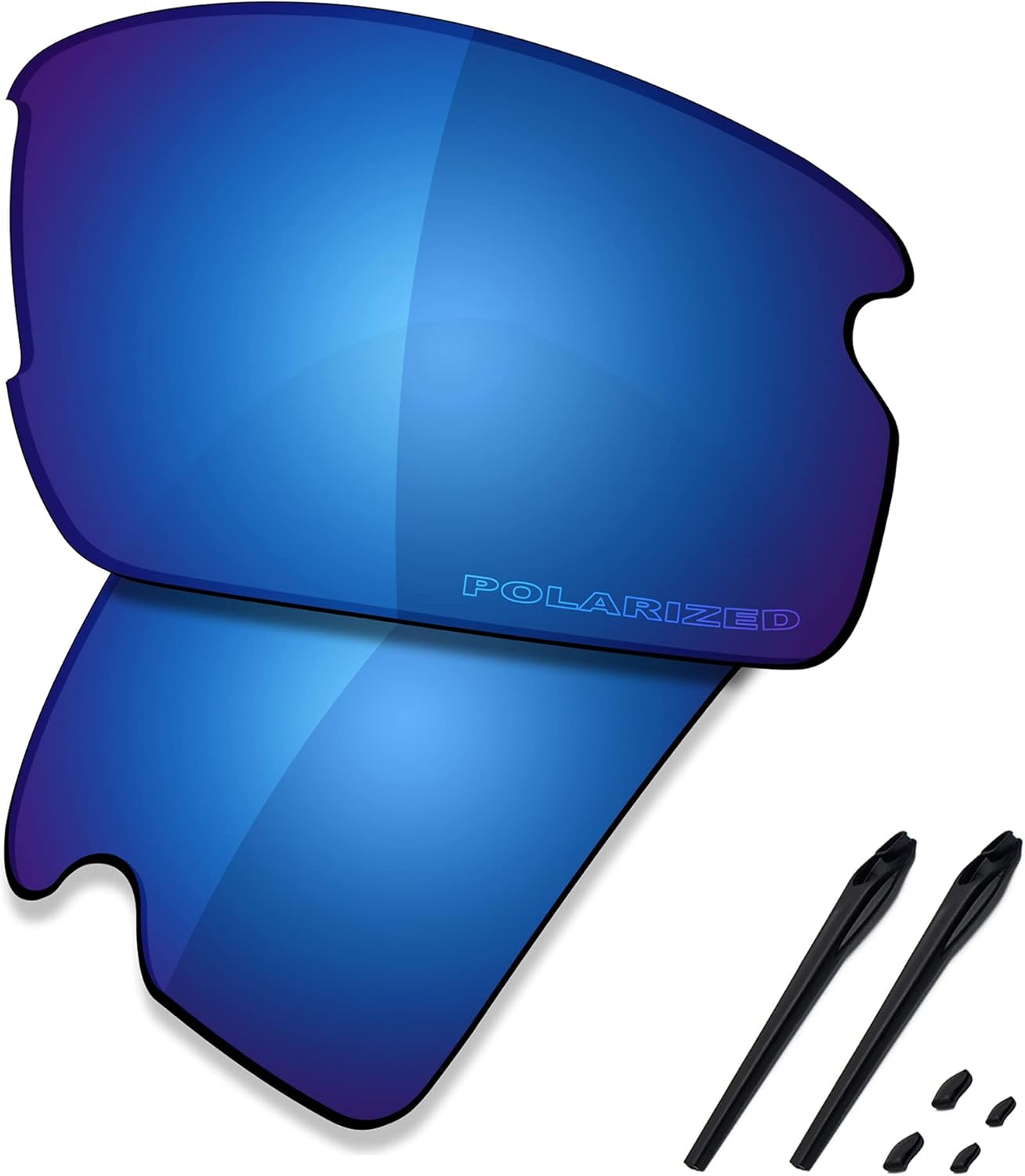 SAUCER Premium Replacement Lenses & Rubber Kits for Oakley Flak 2.0 OO9295 Sunglasses - Anti-Frog Photochromic Activated, High Definition image number 6