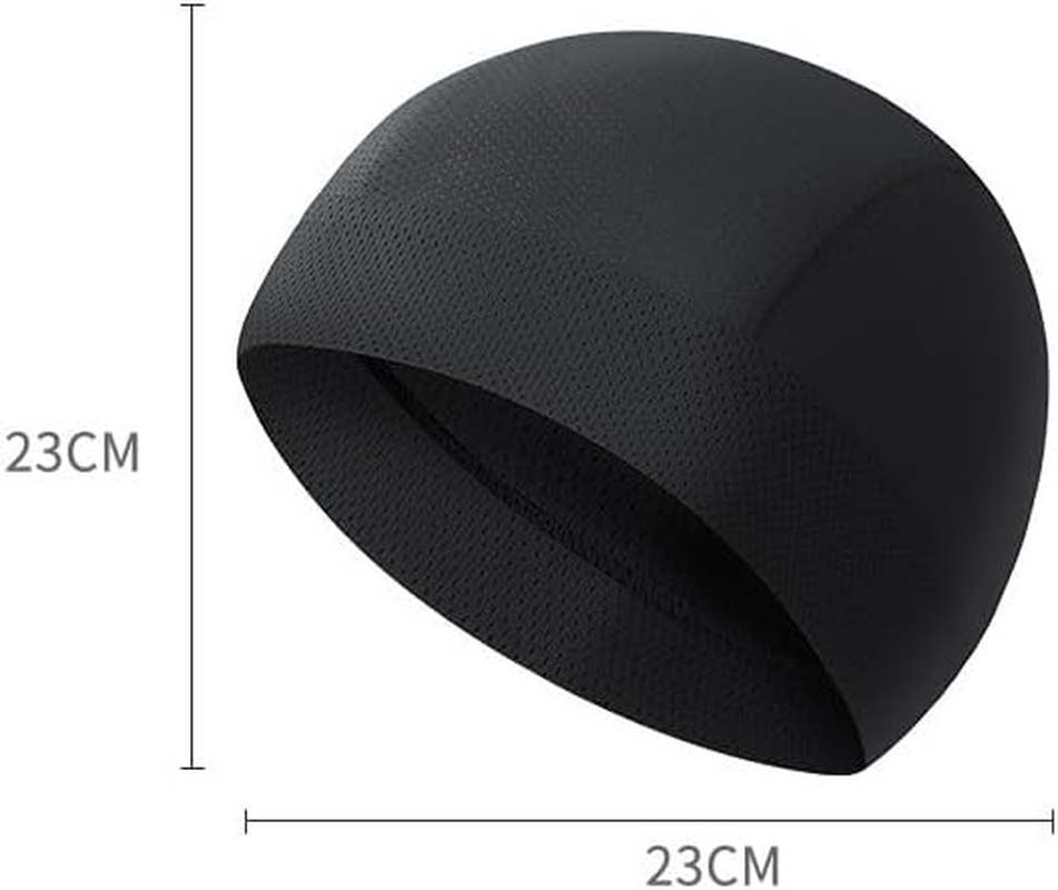 Cap for Men Women Windproof and Sunscreen Sports Hat Cycling Bike Head Wrap Hard Hat Durags- Fits under Helmets image number 4