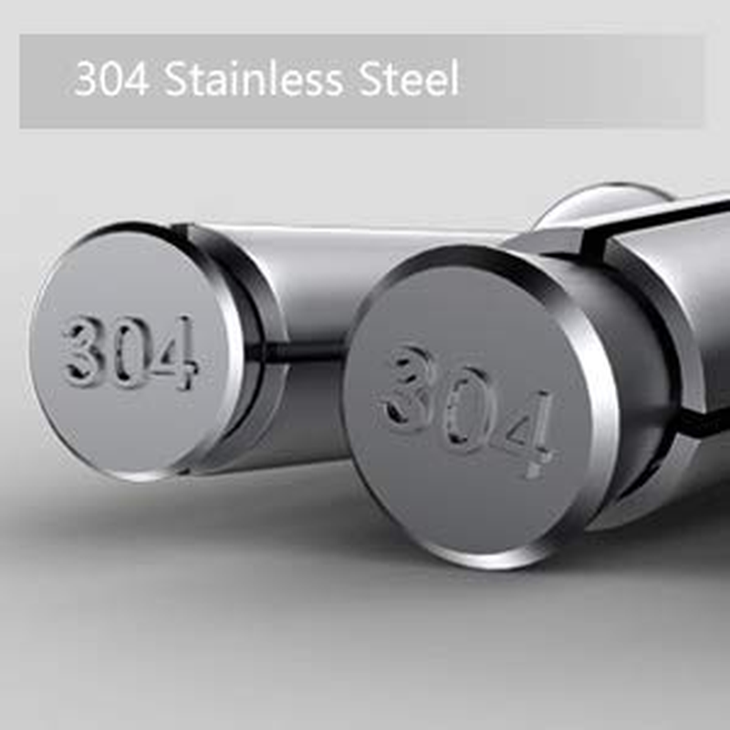 VOANZO Lifting Ring Eye Bolt M8 / 0.32" Marine Weight Lift Stainless Steel Male Thread Screws Bolts 5Pcs image number 1