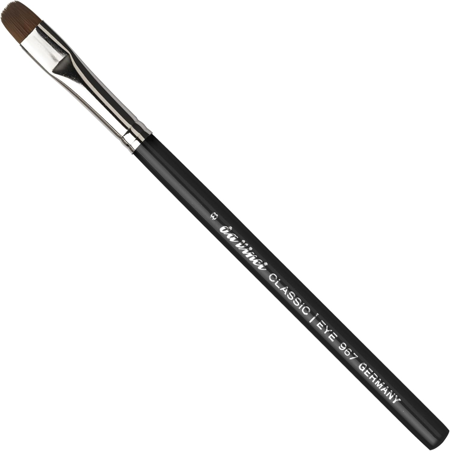Eyeshadow Brush, Vegan, Synthetic Fibre, Size 8, Made in Germany, Pack of 1 image number 3