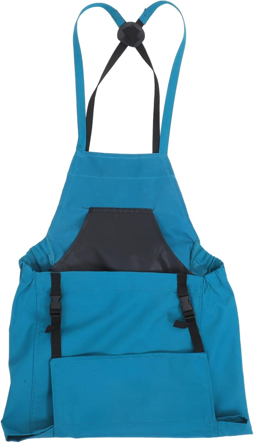 BESPORTBLE Large Pocket Apron for Picking Washable Gardening Apron Adjustable Harvesting for Garden Outdoor Use image number 6