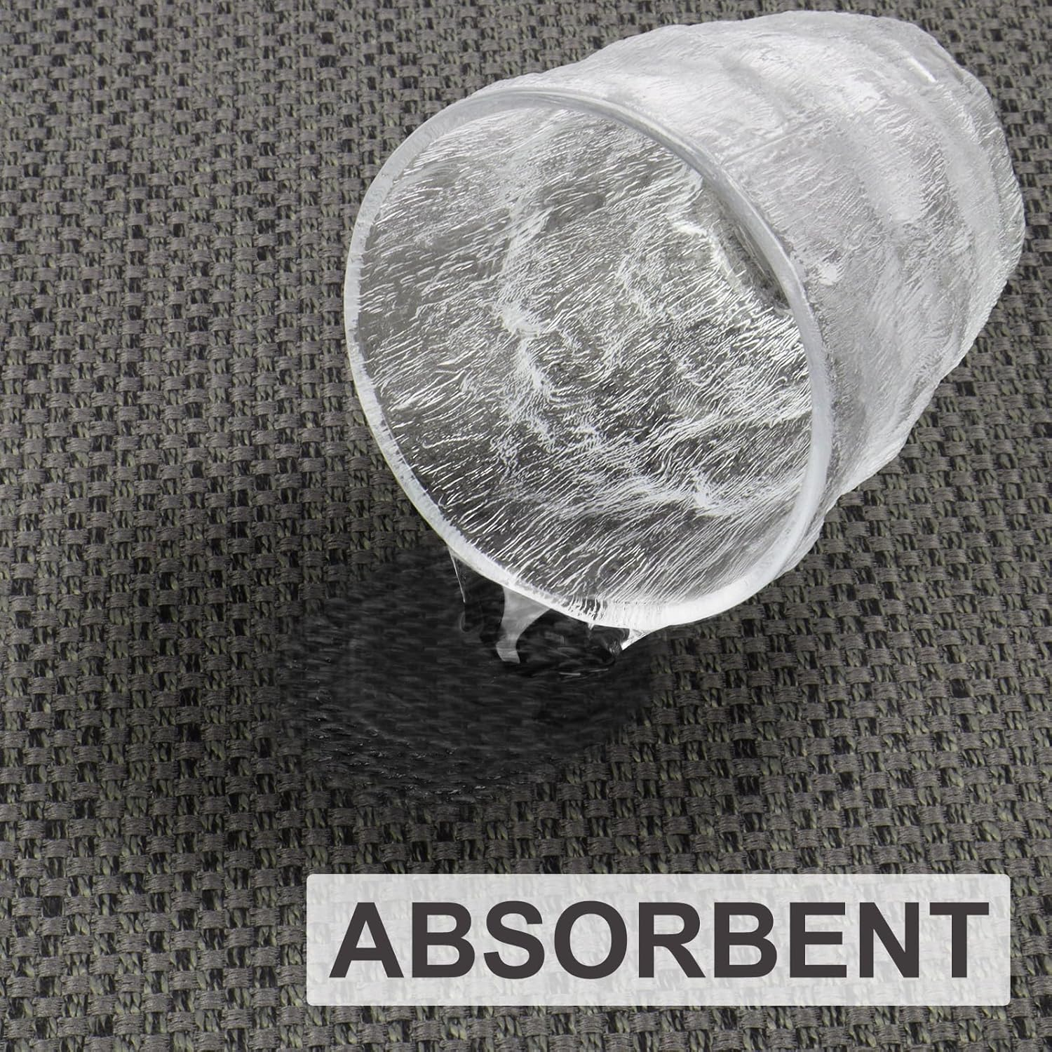 LEKEEPGO Kitchen Mat 17"X29"+17"X59", Absorbent Kitchen Rugs and Mats, Kitchen Mats Non Slip Washable, Kitchen Floor Mat for Laundry, Hallway, Office, Grey image number 7