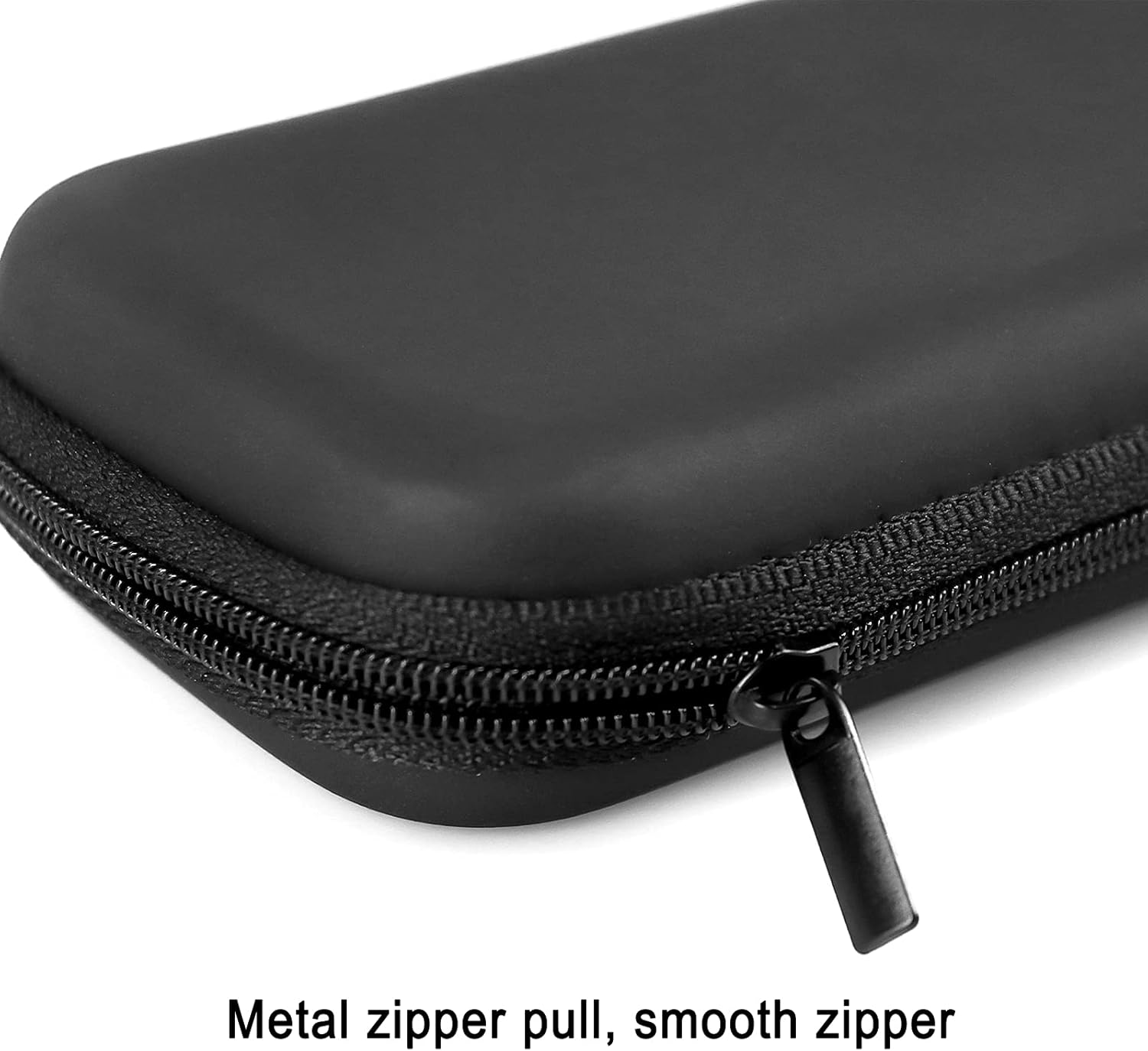 Tuciyke Tampon Storage Bag,Black Tampon Organizer Bag with Zipper Pack of 2 Small Pouch for Feminine Products 6.3*3.3*1.2Inches Portable Period Bags for Women,Ladies,Girls