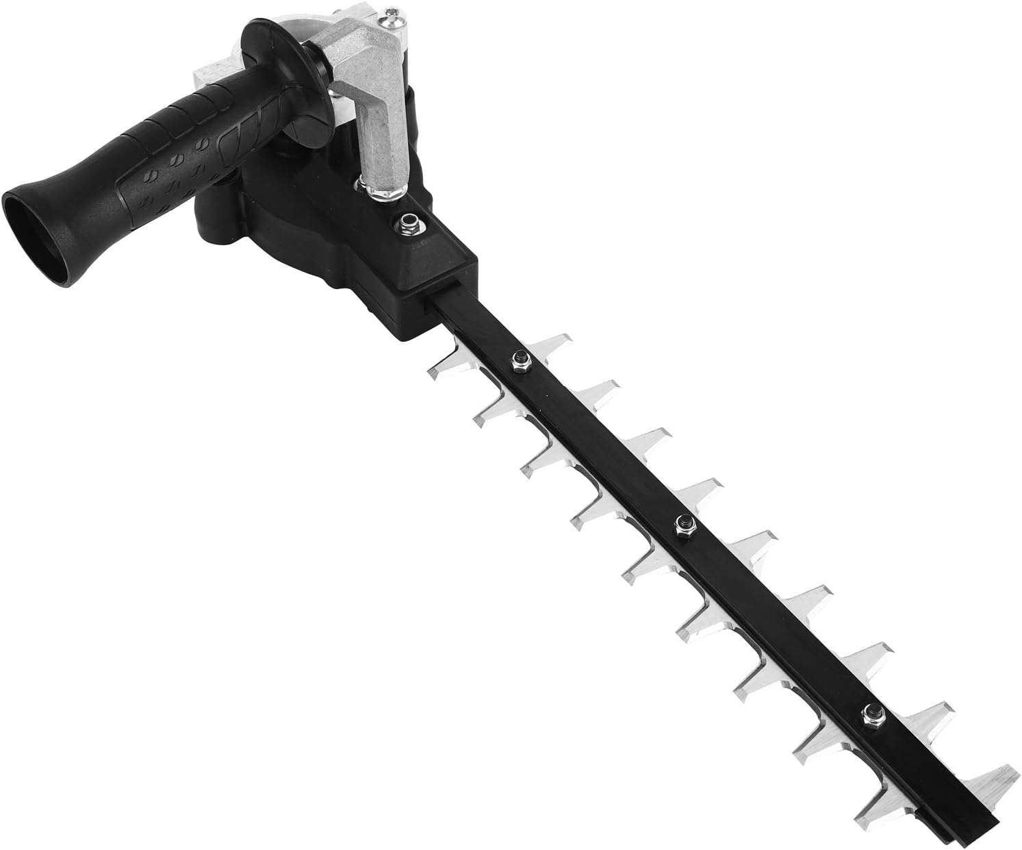 Hedge Trimmer Attachment, 9 Teeth Blade Hedge Trimmer Attachment Angle Grinder Outdoor Lawn Care Power Equipment Hedge Trimmer Working Head image number 3