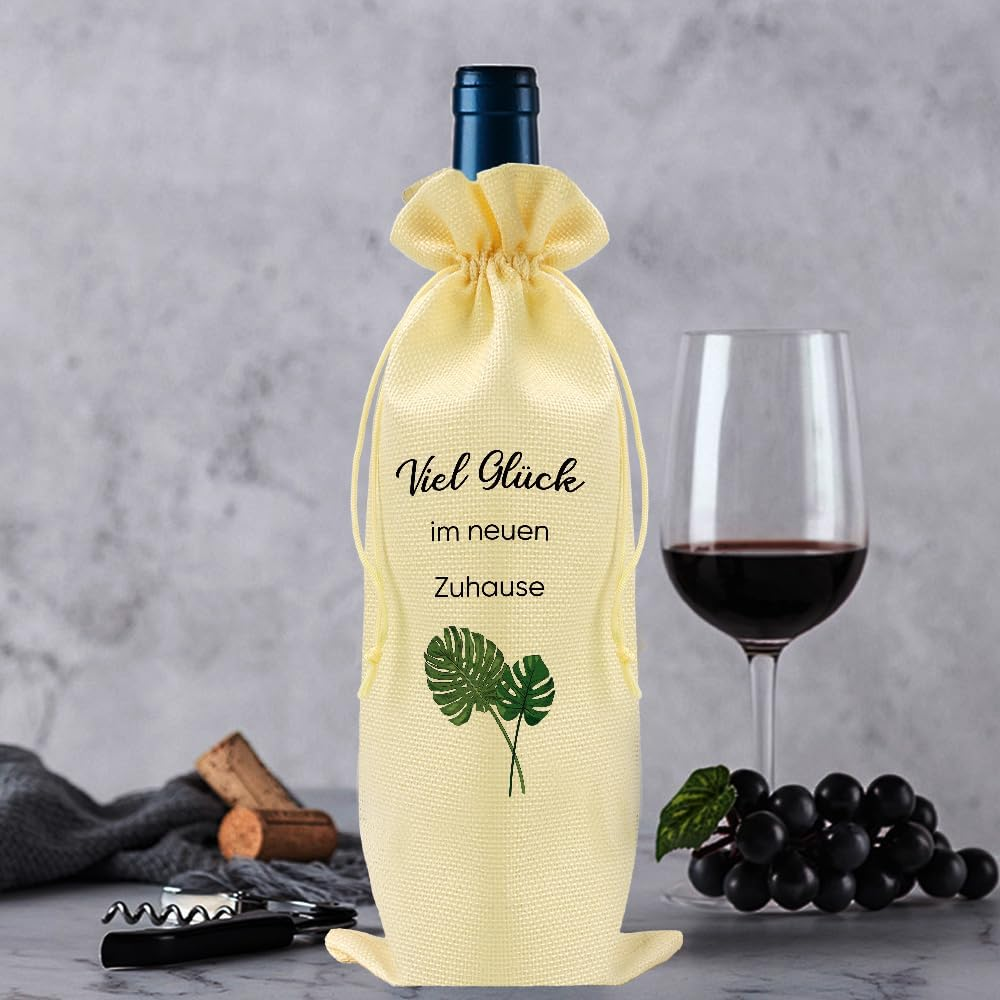 Housewarming Gifts, Housewarming Gift, Apartment, Gifts for Neighbours, Housewarming Gifts, Wine Handbag, House Building Gift, Housewarming Gift, Topping-Out Gift image number 4