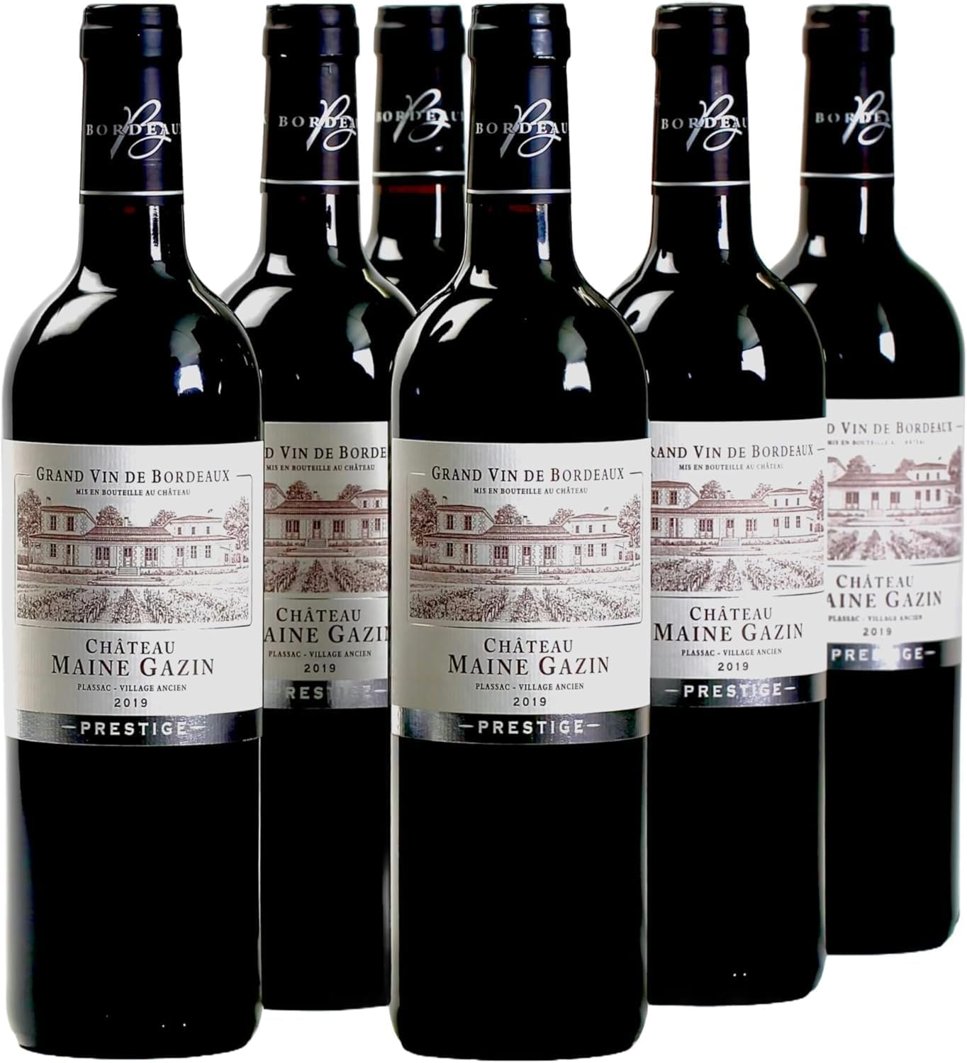 Prestige Bordeaux Rouge 2019-750Ml Bottle - French Red Wine - Product of France image number 4