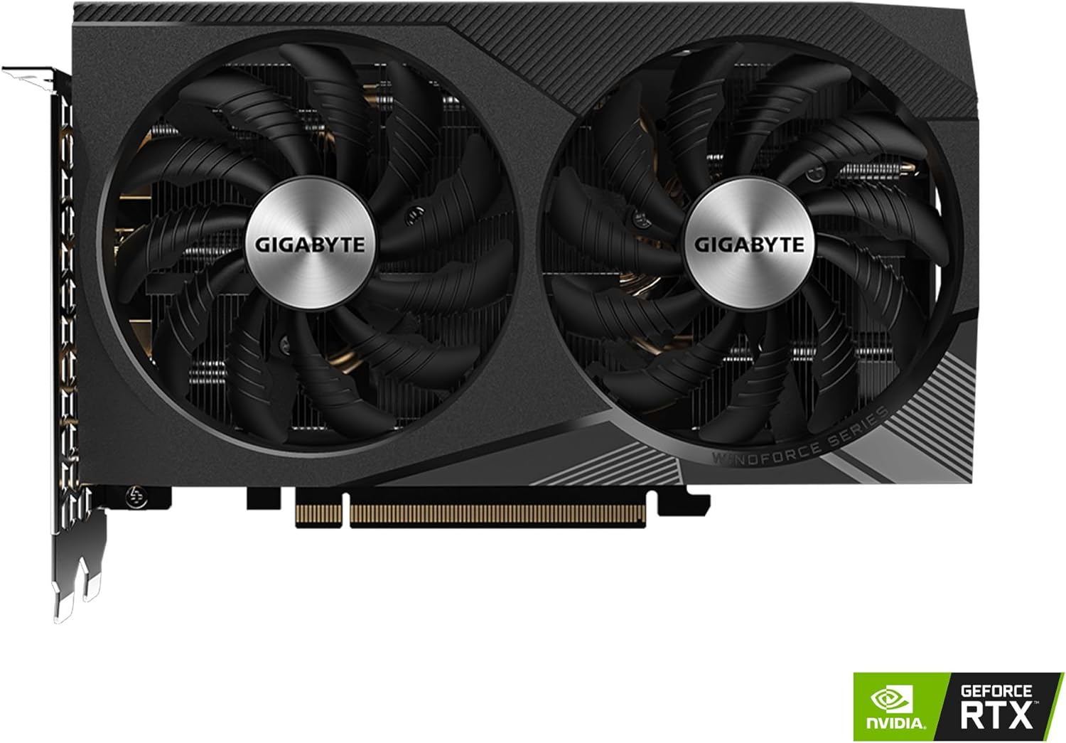 GIGABYTE Geforce RTX 3060 WINDFORCE OC 12G (REV2.0) Graphics Card, 2X WINDFORCE Fans, 12GB 192-Bit GDDR6, GV-N3060WF2OC-12GD REV2.0 Video Card image number 1