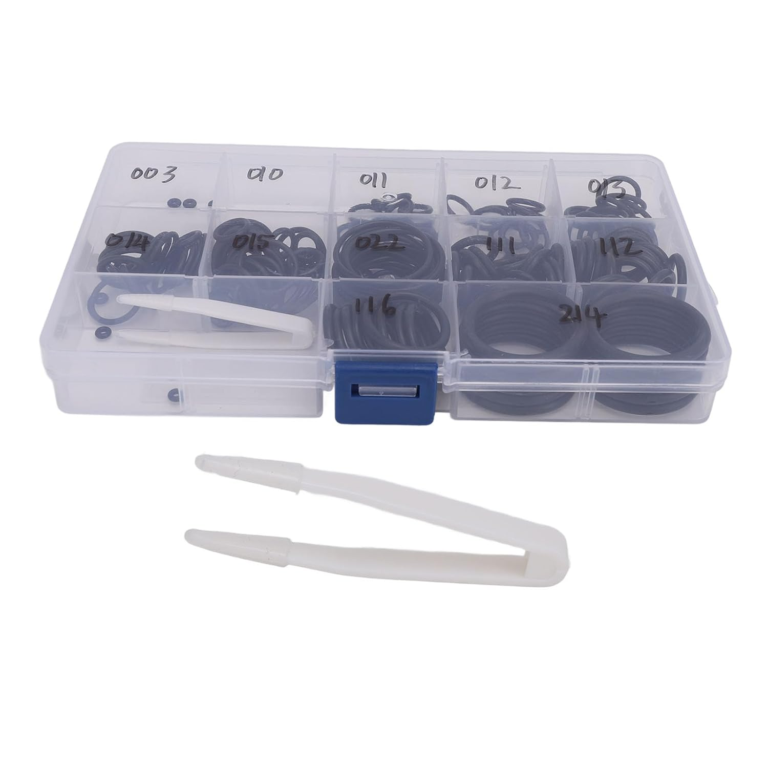 170 Pcs Diving O-Rings, Leak-Proof Diving O-Rings Package for Diving Hoses, Dive O-Ring Kit image number 5