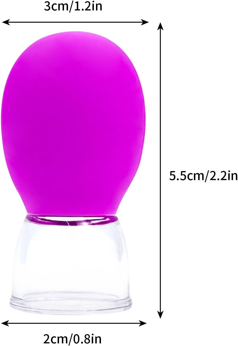 Nipple Everter for Breastfeeding Support, Nipple Corrector, Aids in Latch by Drawing Out Flat or Inverted Nipples for Nursing Moms (4 PCS) image number 6