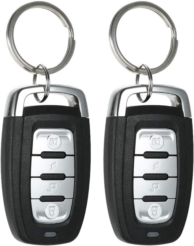 Julycrab Universal Car Vehicle Security System Burglar Alarm Protection Anti-Theft System 2 Remote image number 2