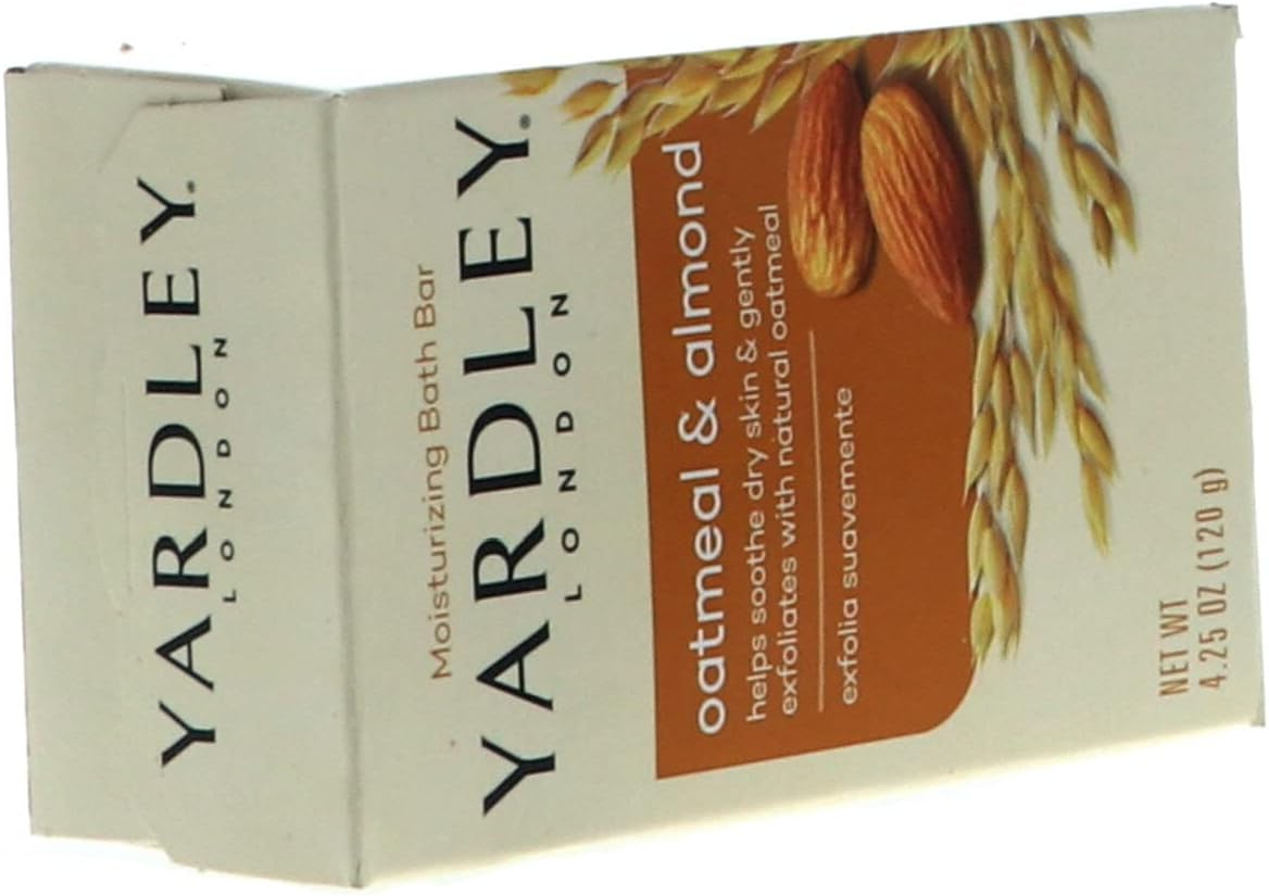 Yardley London Oatmeal & Almond Naturally Moisturizing Bath Bar image number 6