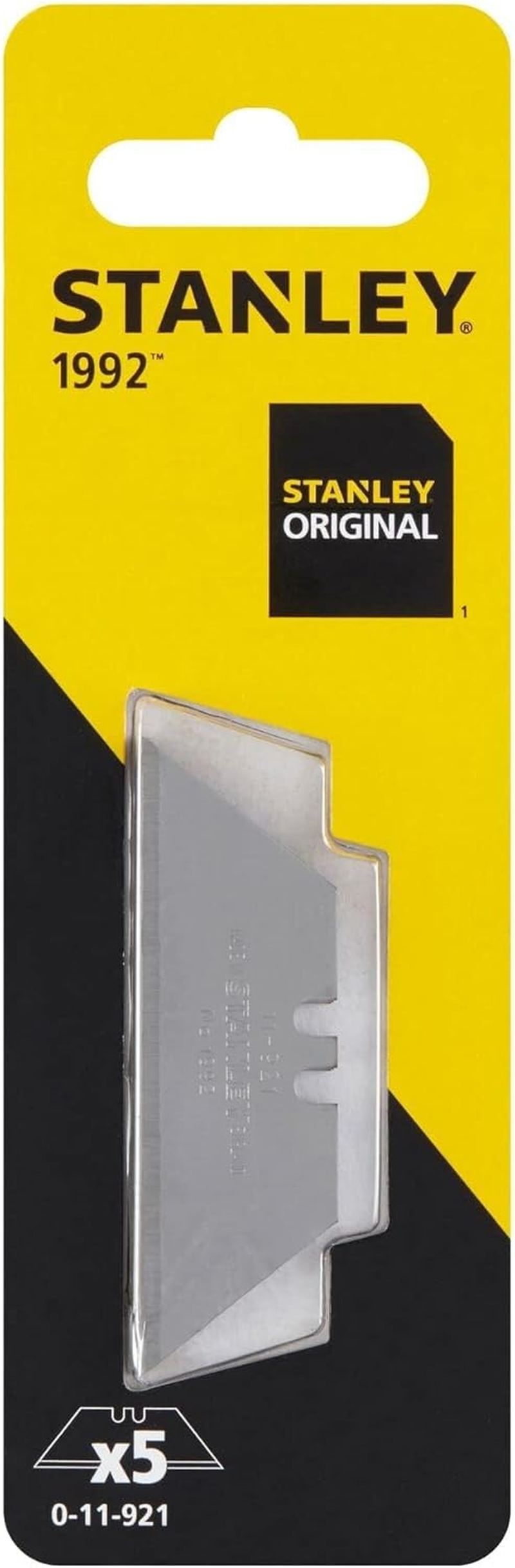 Stanley Heavy Duty Knife Blade 5-Pieces image number 1