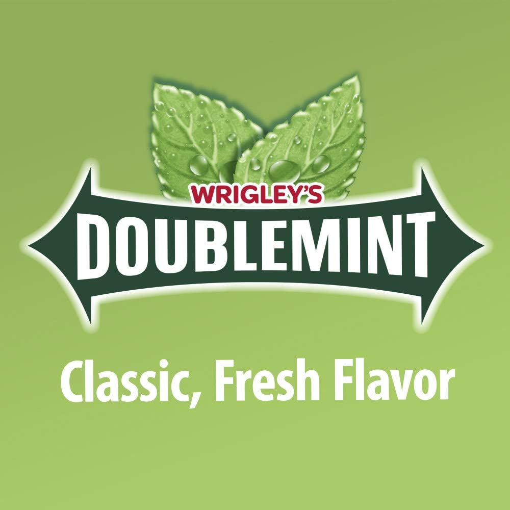 Wrigley'S Doublemint Gum 15 Sticks X 10 Packs image number 6