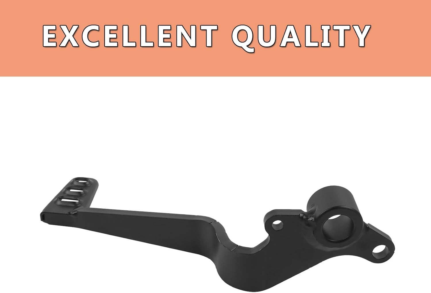 Motorcycle Brake Pedal Foot Lever Replacement for Kawasaki Ninja 300 Ninja 250R Z250 Z300 Rear Brake Lever (Black) image number 2