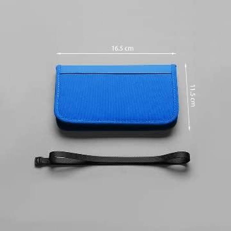 Paton Travel Australia Passport Holder &ndash; Waterproof RFID Blocking Passport Wallet for 2 Passports, Cards, Money & Documents &ndash; Vibrant Blue, Compact with Adjustable Strap