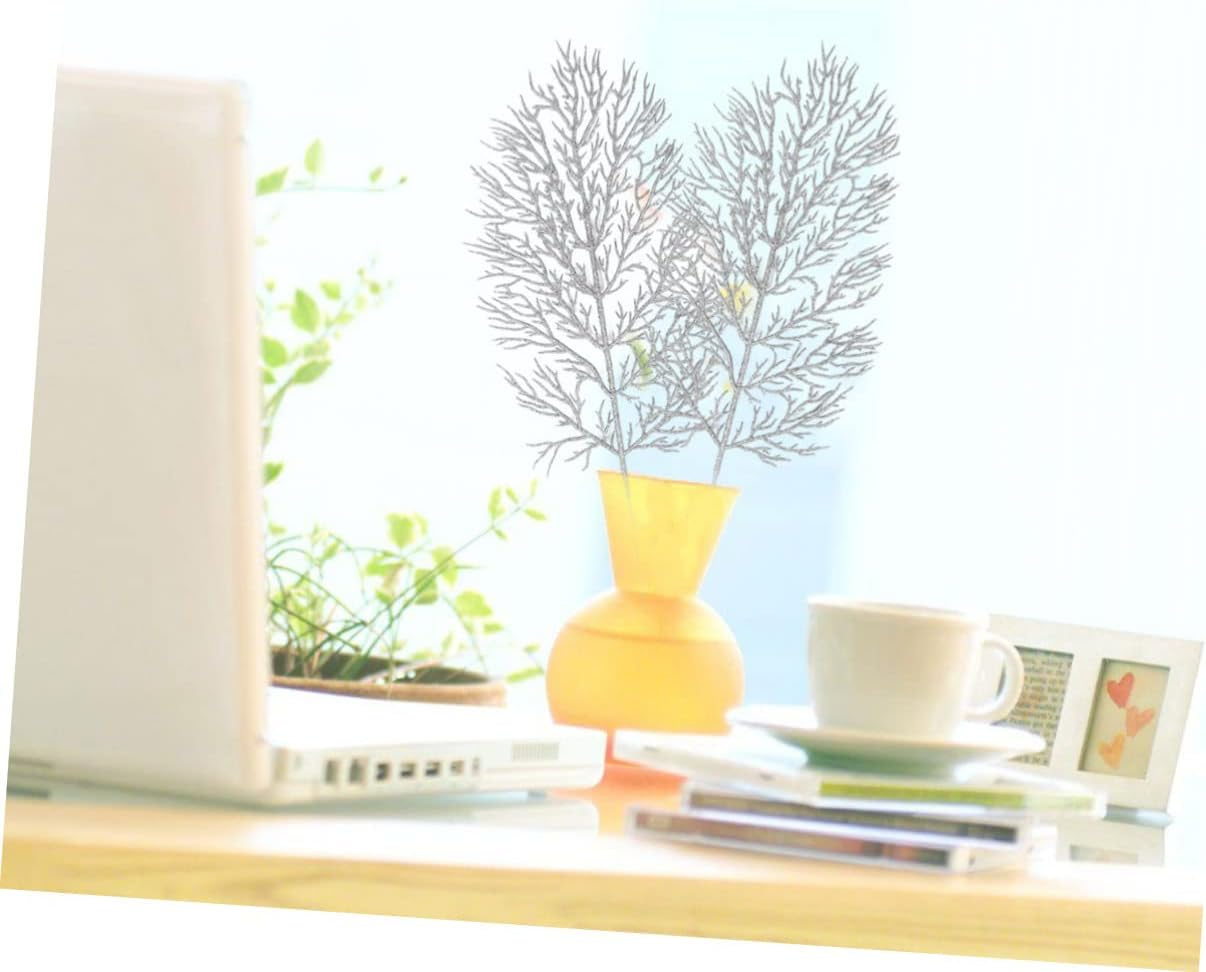 Abaodam 12Pcs Artificial Leaves for Christmas Tree Decoration Creative Imitation Photo Props Festive Atmosphere for Holiday Decor and Autumn Styling image number 2