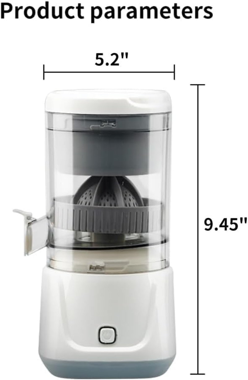 Uandhome Electric Mini Juicer,Usb Portable Charging Juicer,Small Home Fruit Juicer 45W Fresh Fruit Juice Extractor, Separate Detachable Easy to Clean, Suitable for Camping and Home Use image number 5