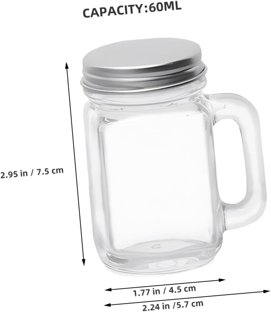 16Pcs Glass Sealed Jars Essential Oil Bottles for Perfume Sample Makeup Airtight Storage