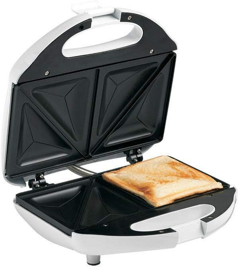 Tiffany 2 Slice Sandwich Maker, White
