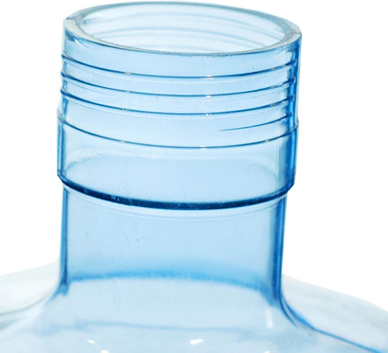 Koolsoo Thickened Water Dispenser Bottle Jug Plastic round Mineral Water Barrel Reusable Bottled Water Bucket for Camping Outdoor Car Washing Picnic, 18.9L