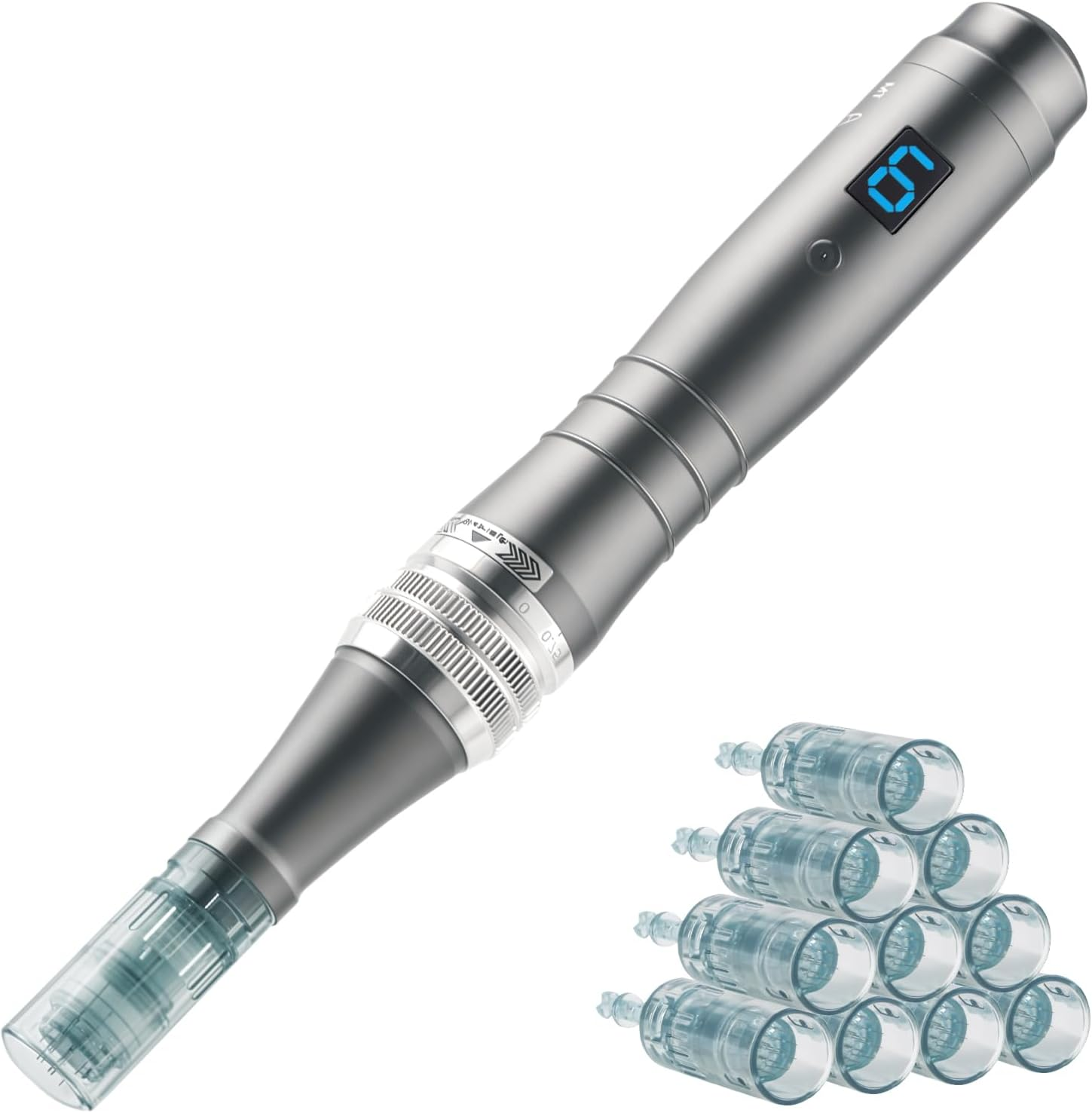 Derma Roller Pen for Women Men, Microneedles Pen Derma Roller Kit- 0.25 Mm image number 5