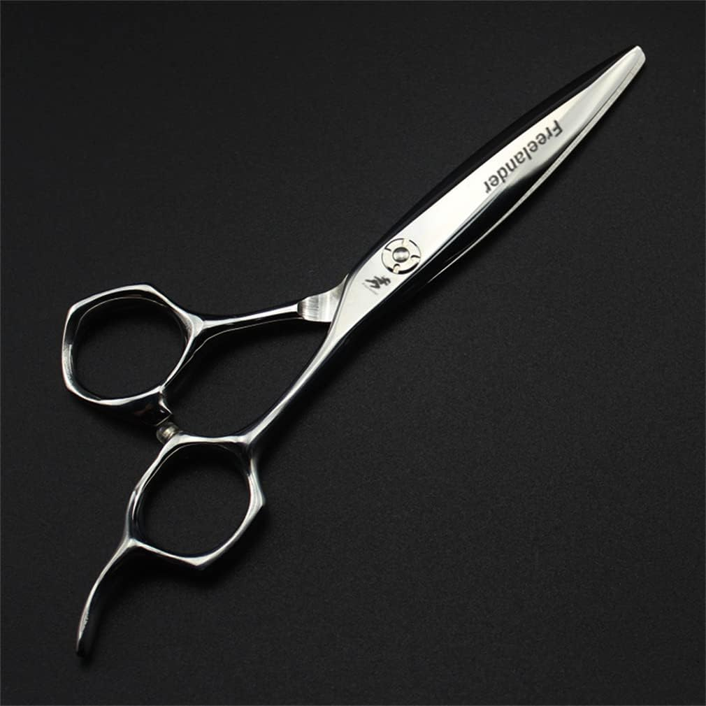 6.0 Inch High End Professional Hairdressing Scissors Haircutting Scissors Flat Scissors Bangs Scissors Hairdressing Home with Advanced Scissors image number 4