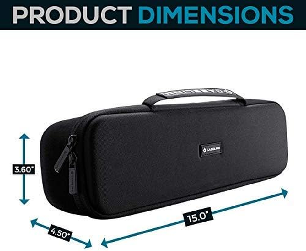 Caseling Hard Case Fits Revlon One Step Hair Dryer & Styler or Dyson Supersonic Hair Dryer Storage Carrying Pouch Bag with Easy Grip Carry Handle and Premium Zipper (Not for Volumizer) image number 2