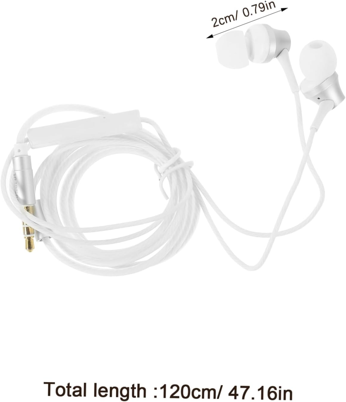 Wired In-Ear Earbuds 3.5Mm Jack for Phone Tablet Laptop, Earphones Volume Control, Sturdy Earphone for Computer Use, Suitable for Daily Listening Random Color image number 6