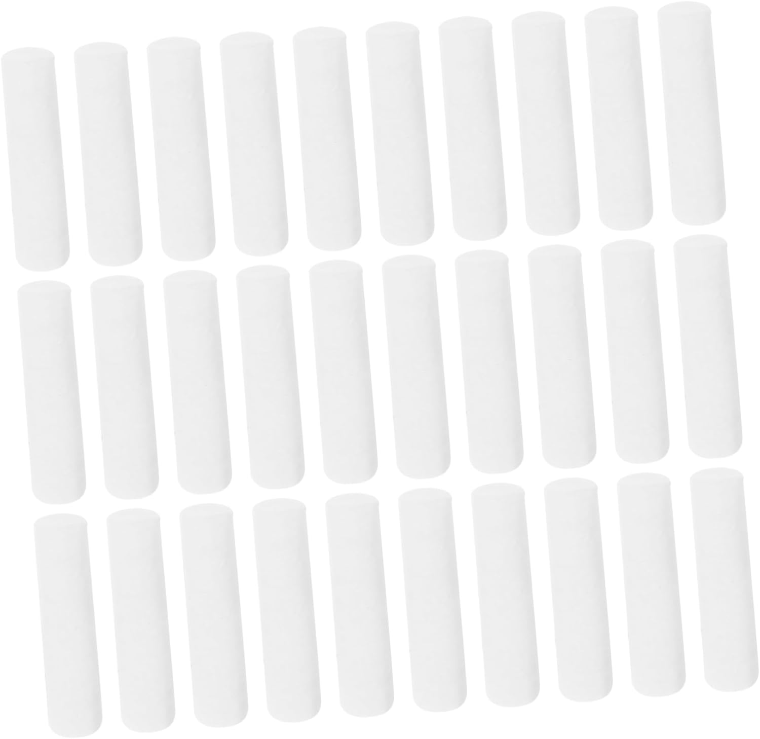 Alipis 50Pcs High Absorbent Cotton Rolls for Nose Plugs and Dental Use 1.5X3/8 Inch Disposable Nose Bleed Plugs for Home Care image number 4