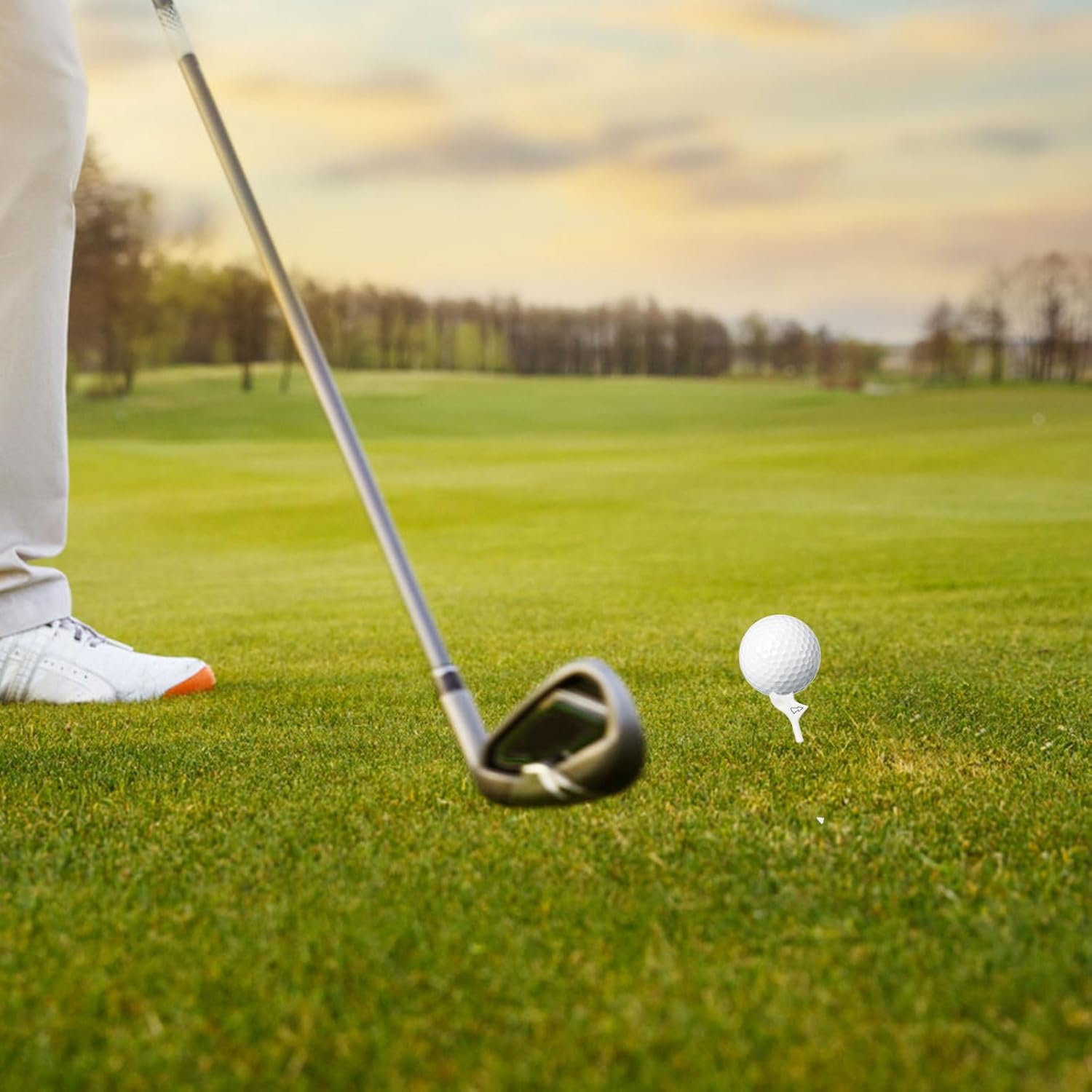 Golf Tees Plastic, 10 Pcs Golf Tees Unbreakable, Premium 10&deg;Golf Tee, Reducing Friction and Increase Distance, for Golf Ball image number 5