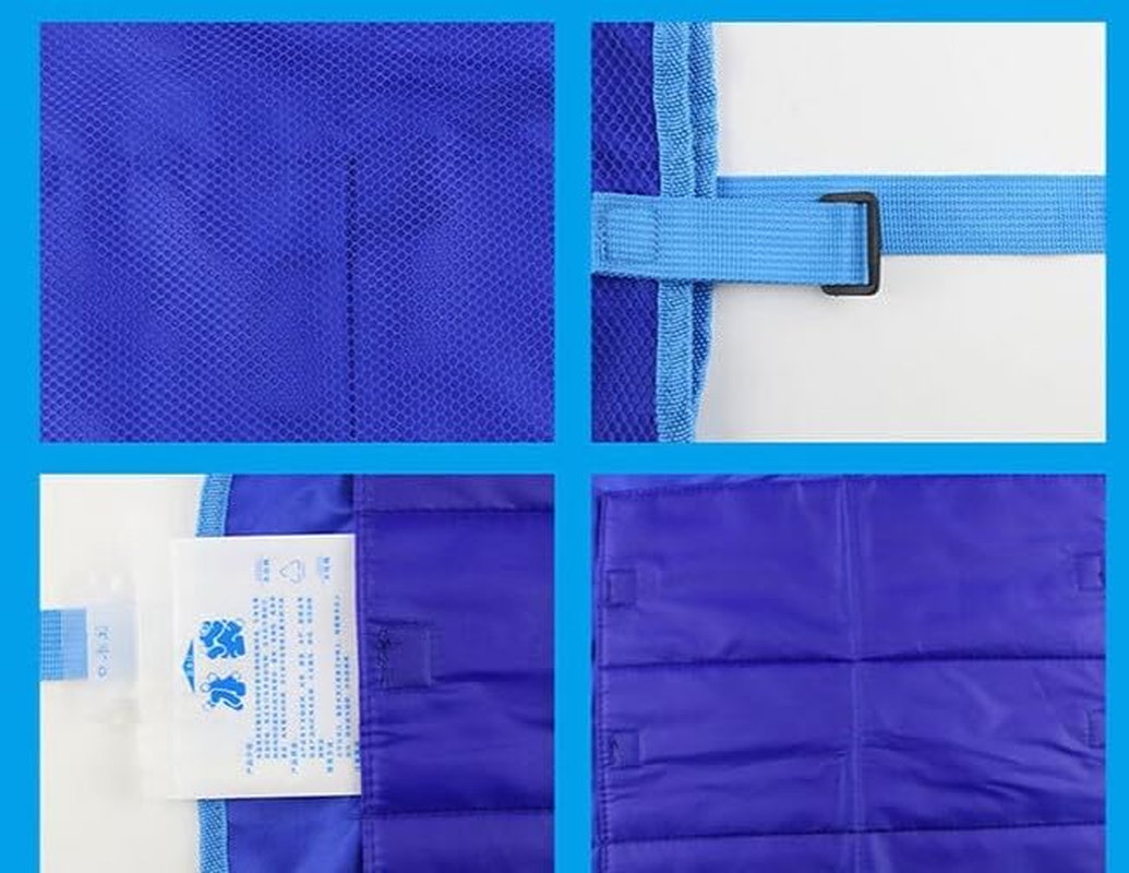 Cooling Vest with Ice Packs Summer Cooling Vest for Men and Women Adjustable Outdoor Heat Relief Tactical Ice Vest for High Temperature Environments Reusable Ice Pack Included image number 4