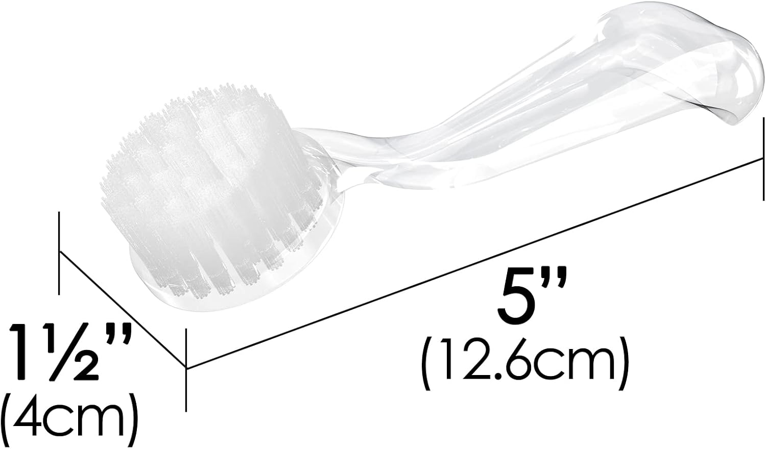 Reignsword round Head Nail Brush 12 Pieces Fingernail Brush with Handle Grip, Multicolor Nail Brushes for Cleaning, Nail Scrub Brush for Toes and Nails Cleaner Men and Women image number 1