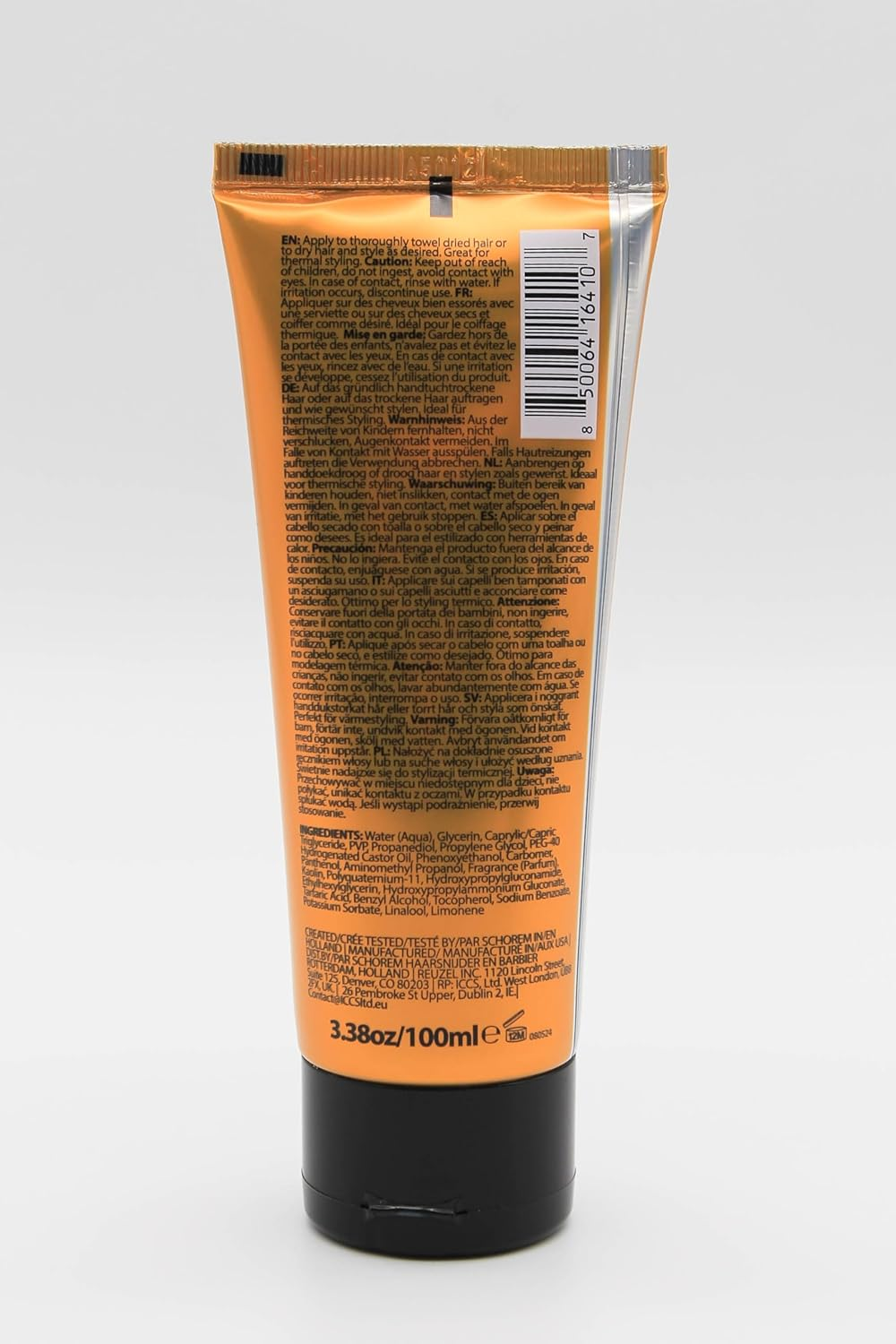 Reuzel Grooming Tonic Texture Cream, Medium Hold and Definition, Curl Texture and Shine, Heat Protectant for All Hair Types, 3.38Oz / 100Ml image number 5