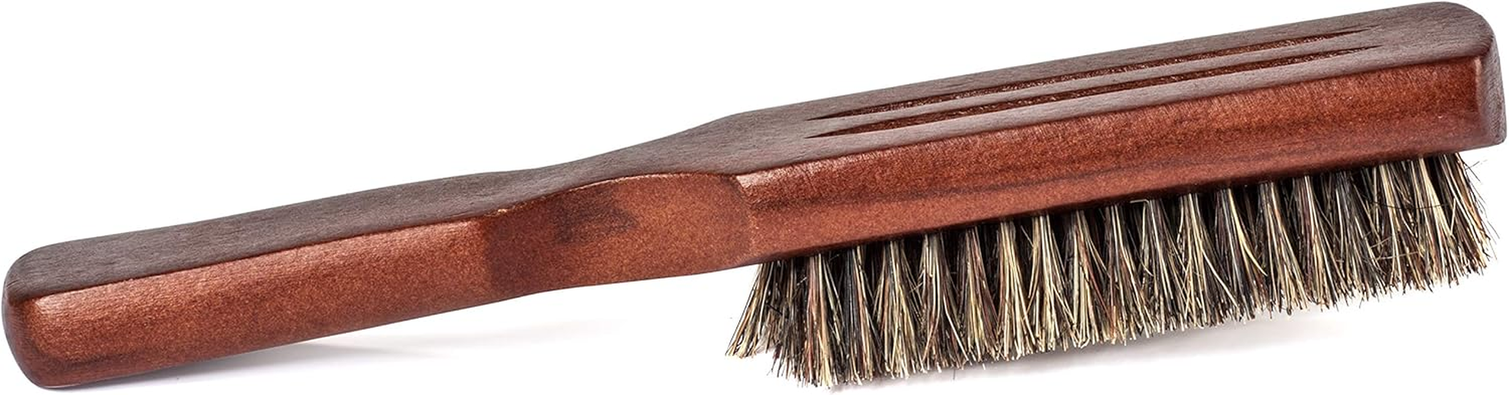 Grannaturals Soft Bristle Hair Brush for Men - Boar Bristle Brush for Styling Beards, Fades, Smoothing Hair and Waves - Natural Wooden Hairbrush image number 5
