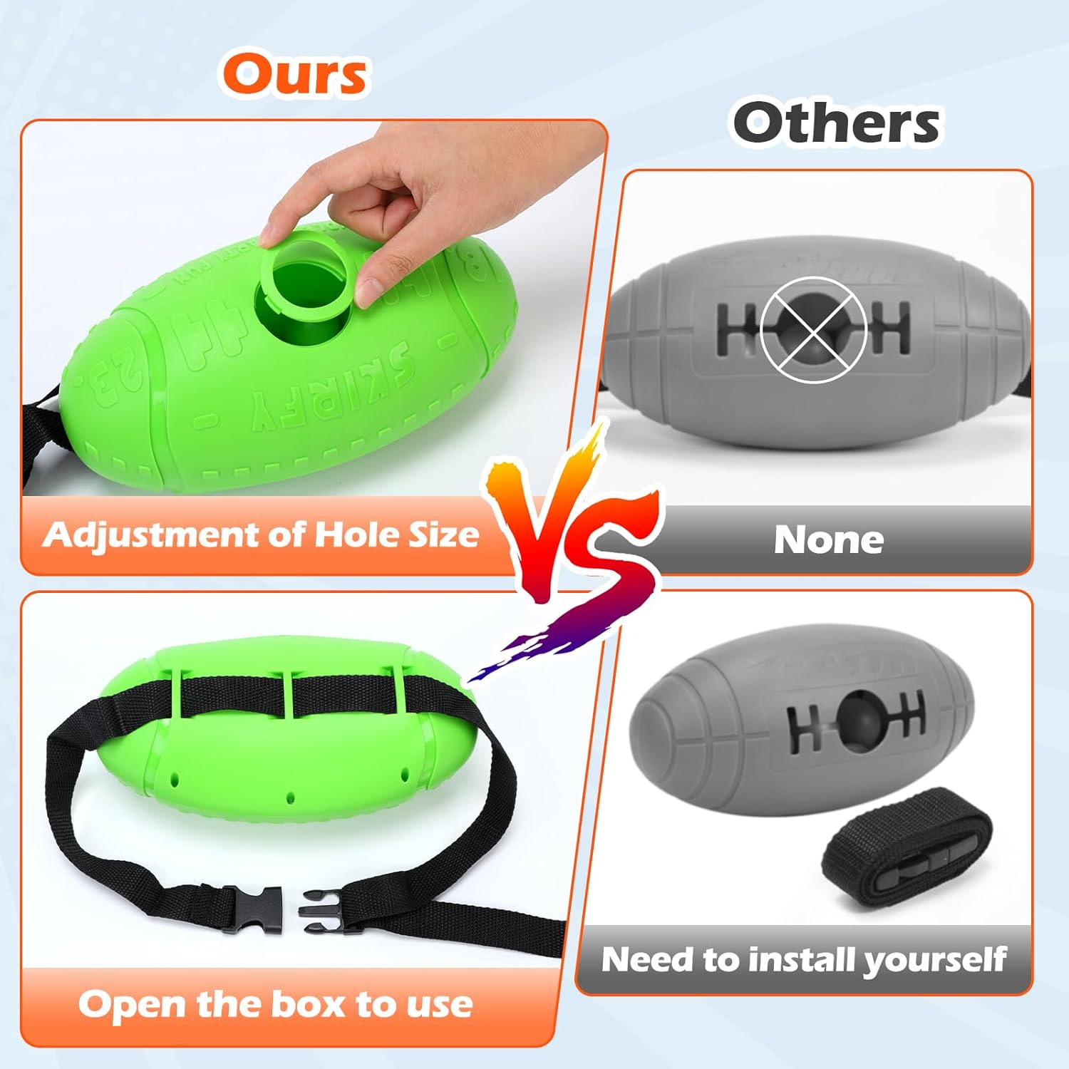 Shaking Swing Balls Outdoor Games,3 Pack Halloween Party Favor Carnival Birthday Games for Kids Adult with 60 Balls, Outdoor Indoor Toys for Boys Girls, Lawn Games for Kids Toys image number 2