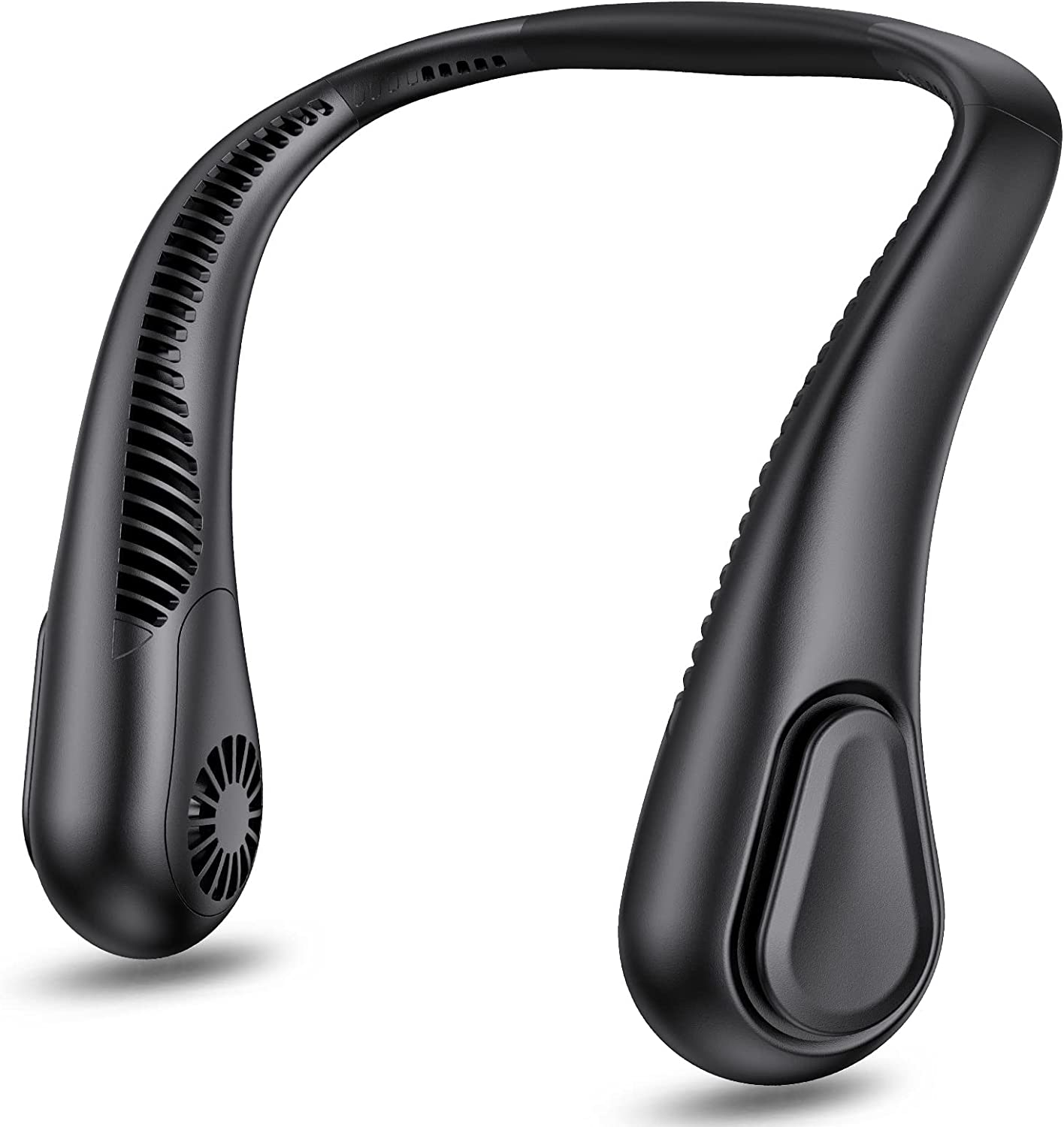 AMACOOL Bladeless Neck Fan Portable Personal Fan 5000Mah Rechargeable Battery Operated Wearable Fan for Women Men Outdoor Sport Travel Patio Garden Work Home Kitchen