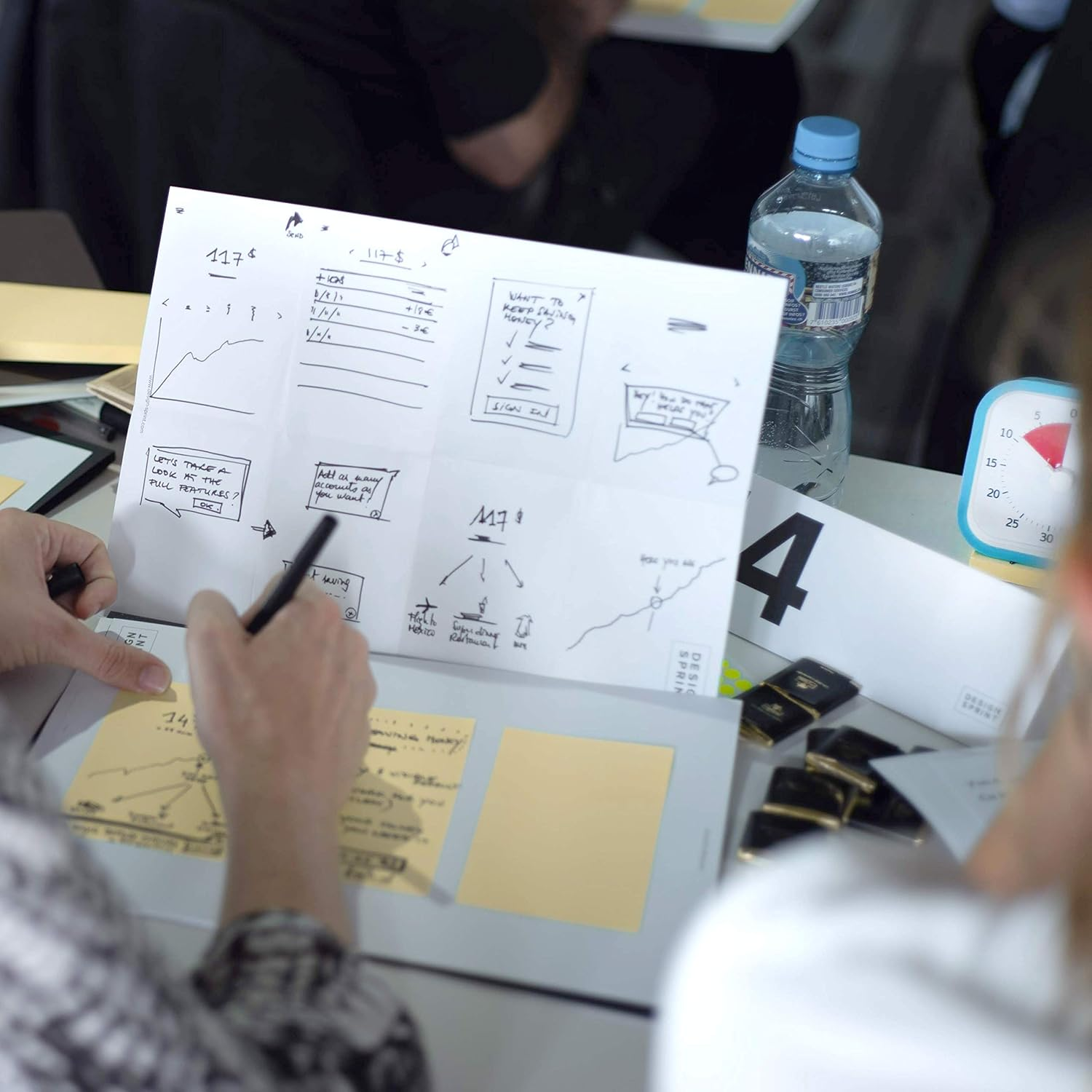 Time Timer MOD Sprint Edition &mdash; 60 Minute Visual Timer &mdash; for Kids Classroom Learning, Homeschool Tool, Teachers Desk Clock and Office Meetings (Sky Blue) image number 2