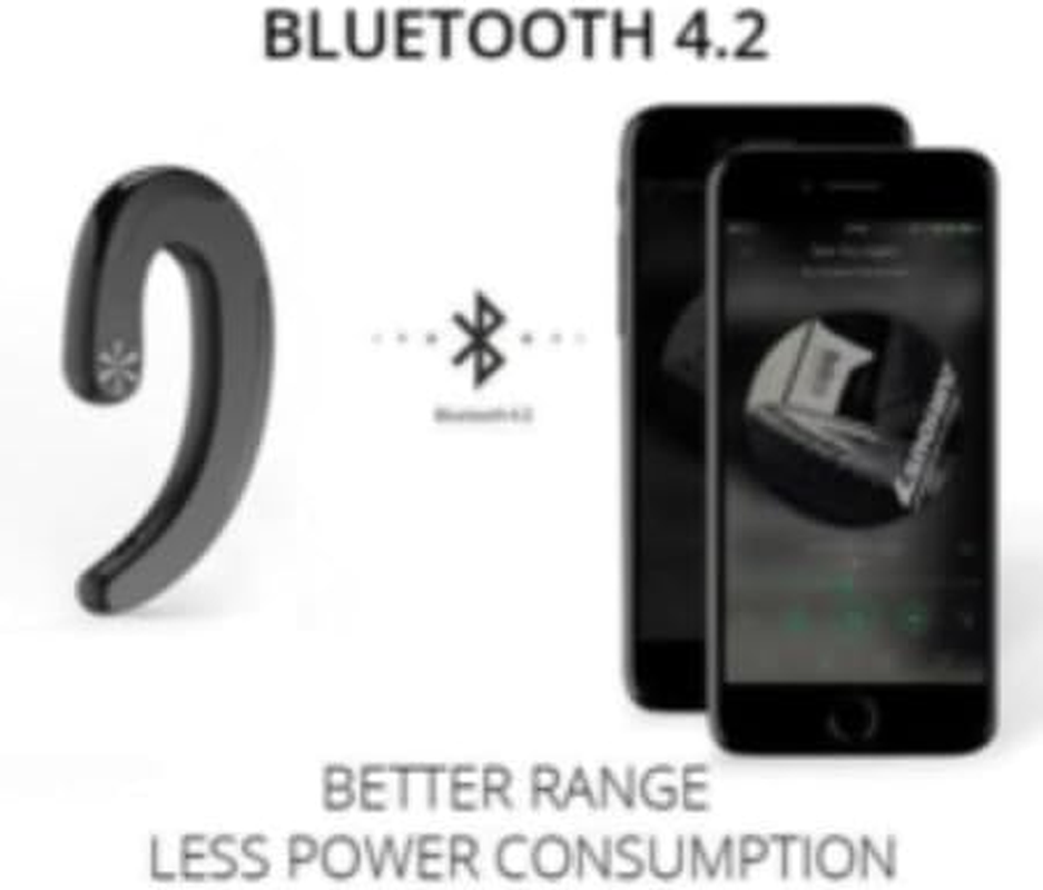 Bliss Gifts & Homewares Wireless Bluetooth Earphones I Hands-Free Calling I Bone Conducting Technology I Touch Control I Waterproof I Left/Right Separated I Ideal for Gym, Sports and Gaming (Black) image number 2