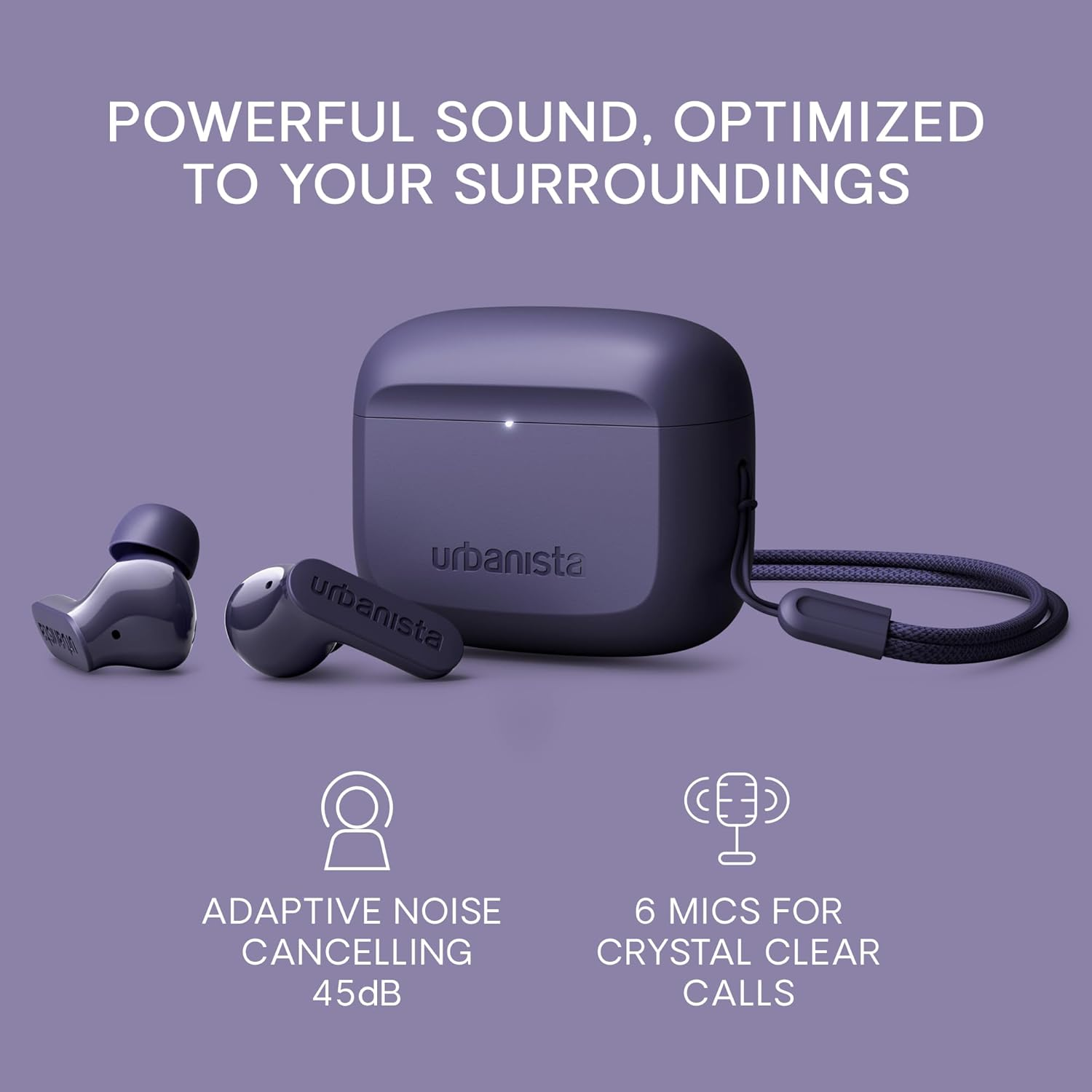 Urbanista Palo Alto Dusk Purple - White image number 3