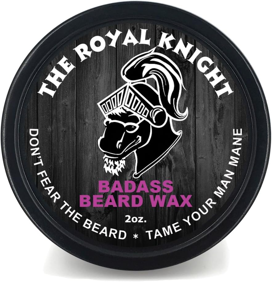 Badass Beard Care Beard Wax for Men - El Burrista Scent 2 Oz - Softens Beard Hair Leaves Your Beard Looking and Feeling More Dense image number 2
