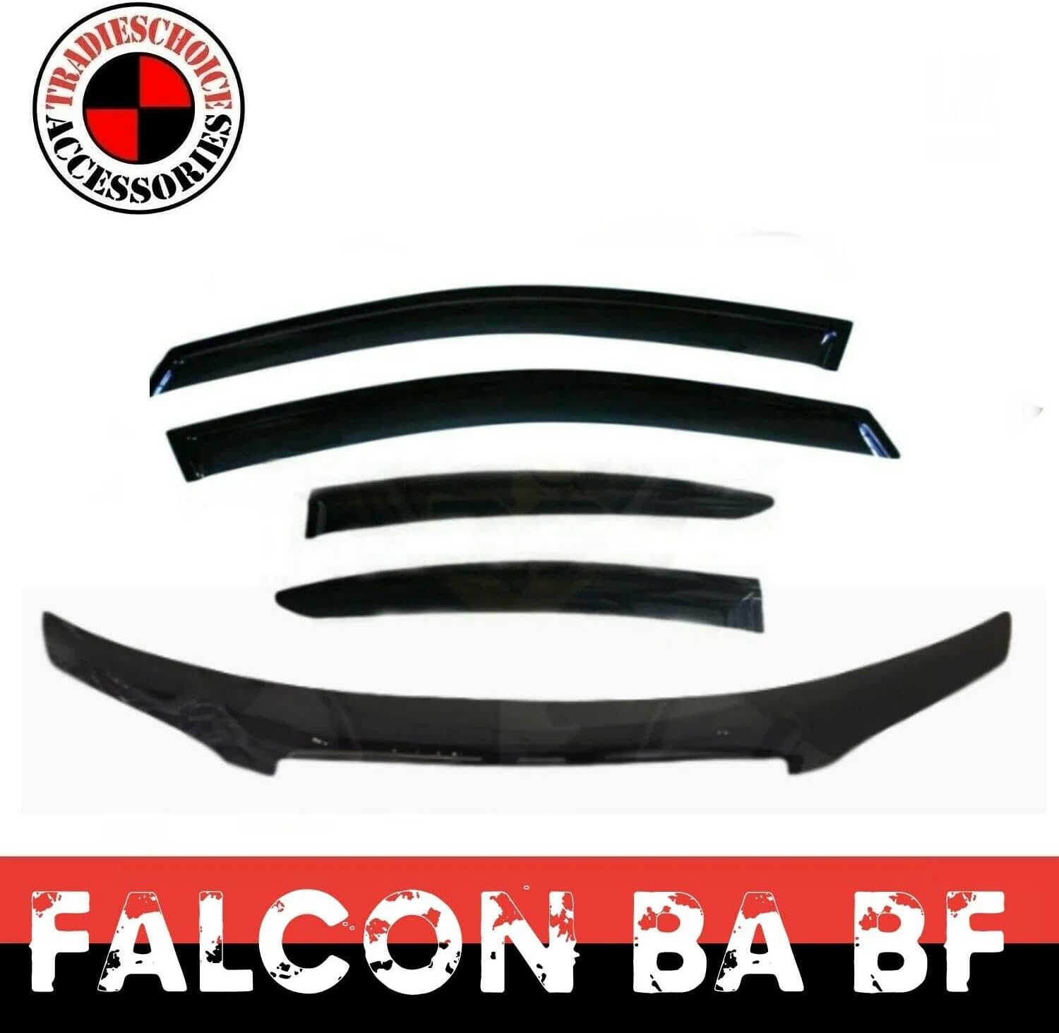 Bonnet Protector, Weathershields Compatible with Ford BA BF Falcon XT XR6,8 Fairlane Fairmont