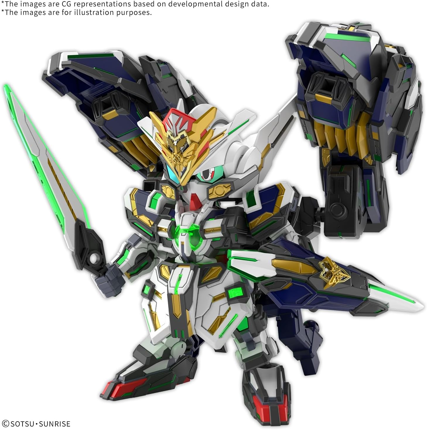 BANDAI Hobby Gundam SDW Heroes GF Gundam ASTRAEA Type-F image number 1