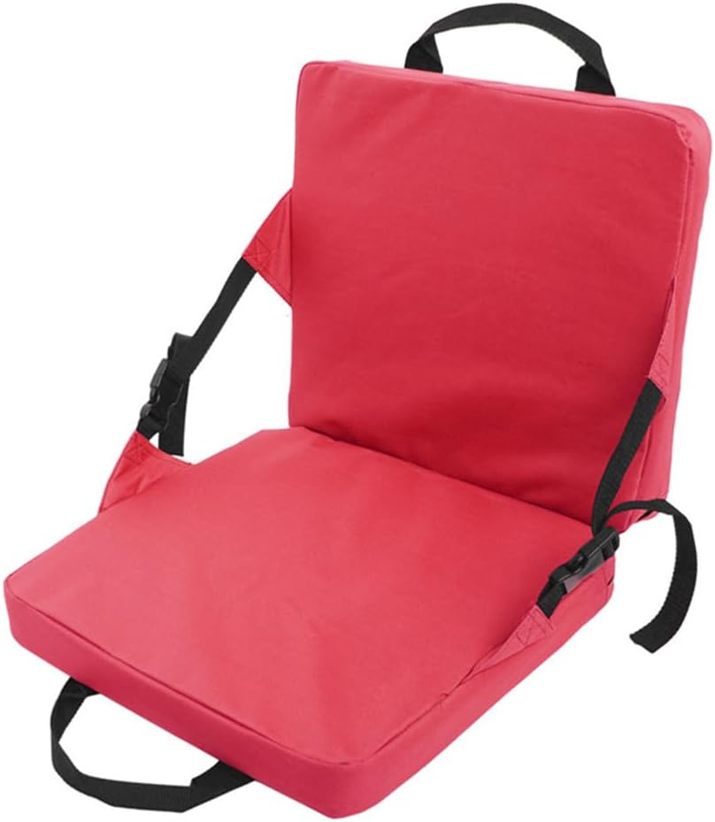 Folding Stadium Cushion,Outdoor Padded Floor Chair,Comfortable Outdoor Padding,Thickened Cushion,Mat with Backrest,Portable Floor Mats,For Camping,Picnic,Stadium