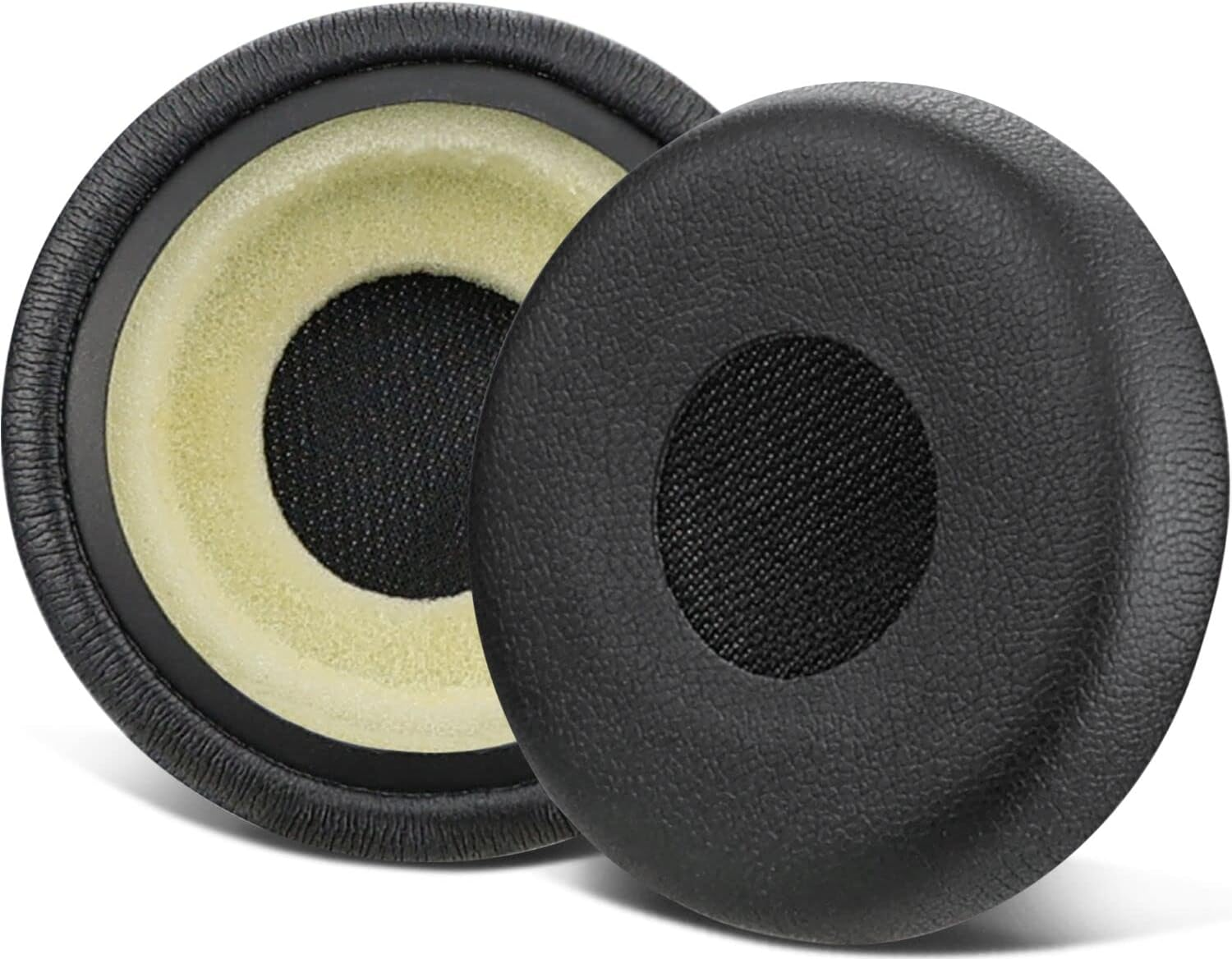 SOULWIT Replacement Earpads for Jabra Evolve 65/40/30/20 Headphones, Ear Pads Cushions for Evolve 65UC 65MS/40UC 40MS/ 30US 30MS 30II/20SE 20UC 20MS Headset (Black)